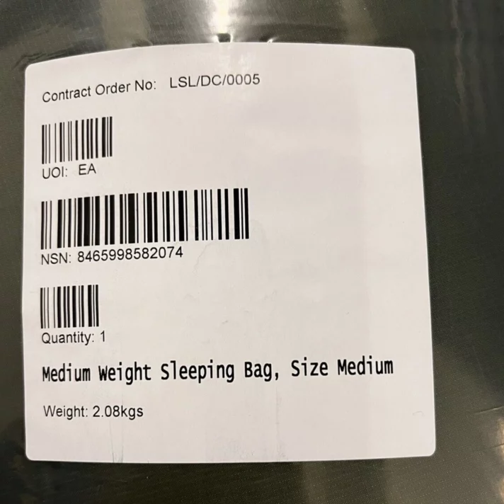 Спальник військовий британія medium weight
