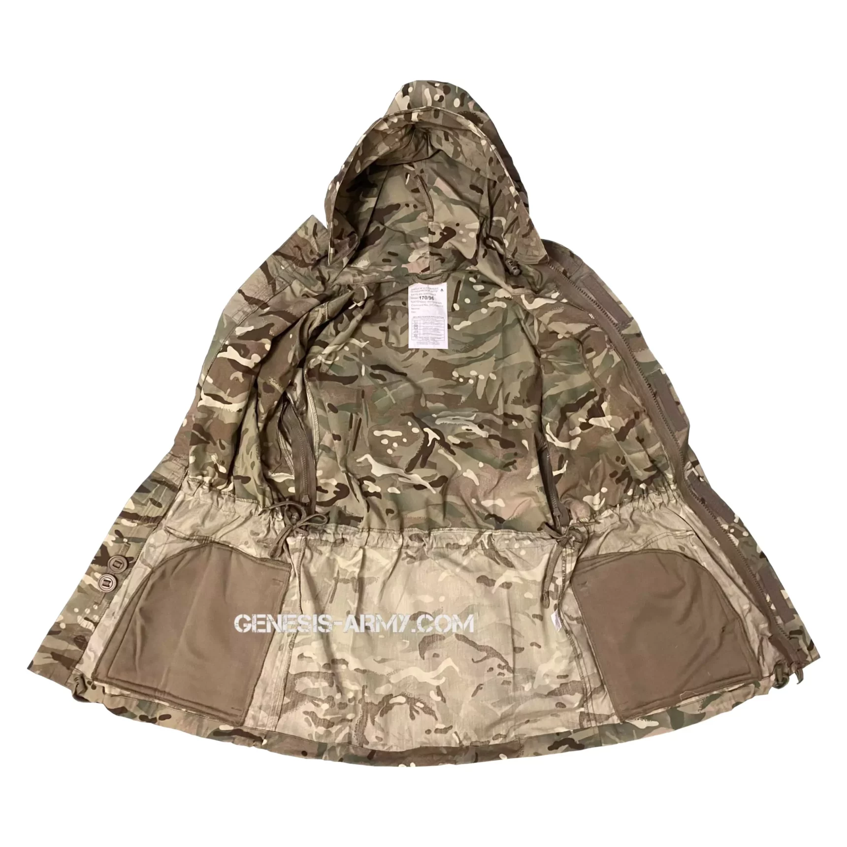 Парка британської армії британка Windproof Smock MTP Multicam