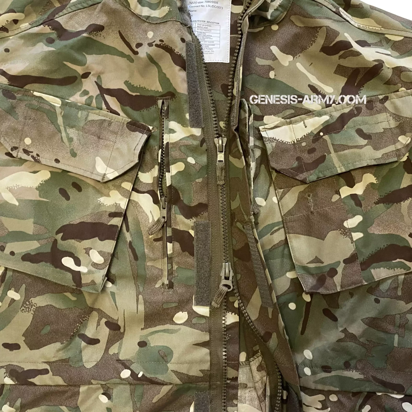 Парка британської армії британка Windproof Smock MTP Multicam