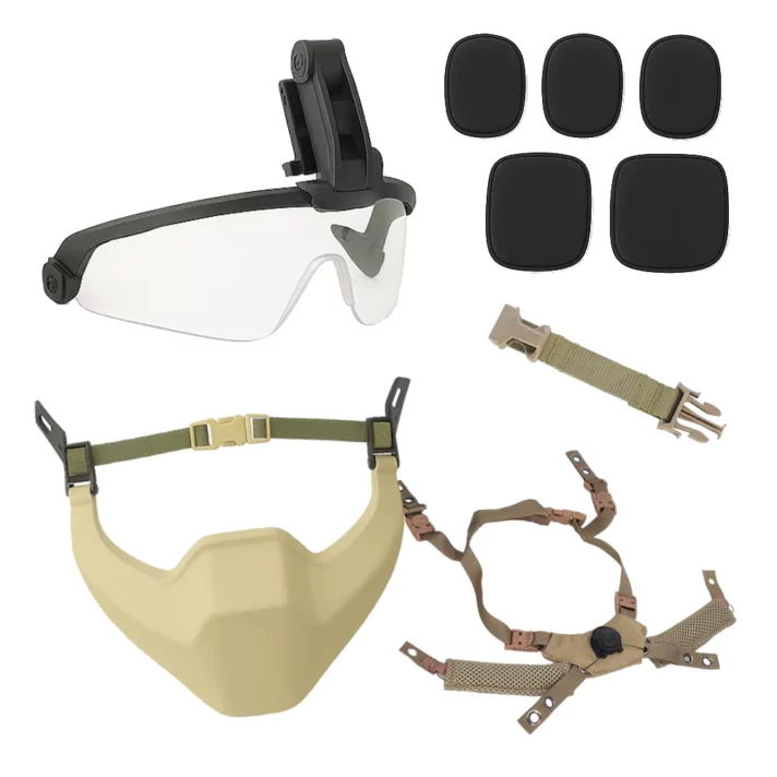 Комлектуючі до шоломів