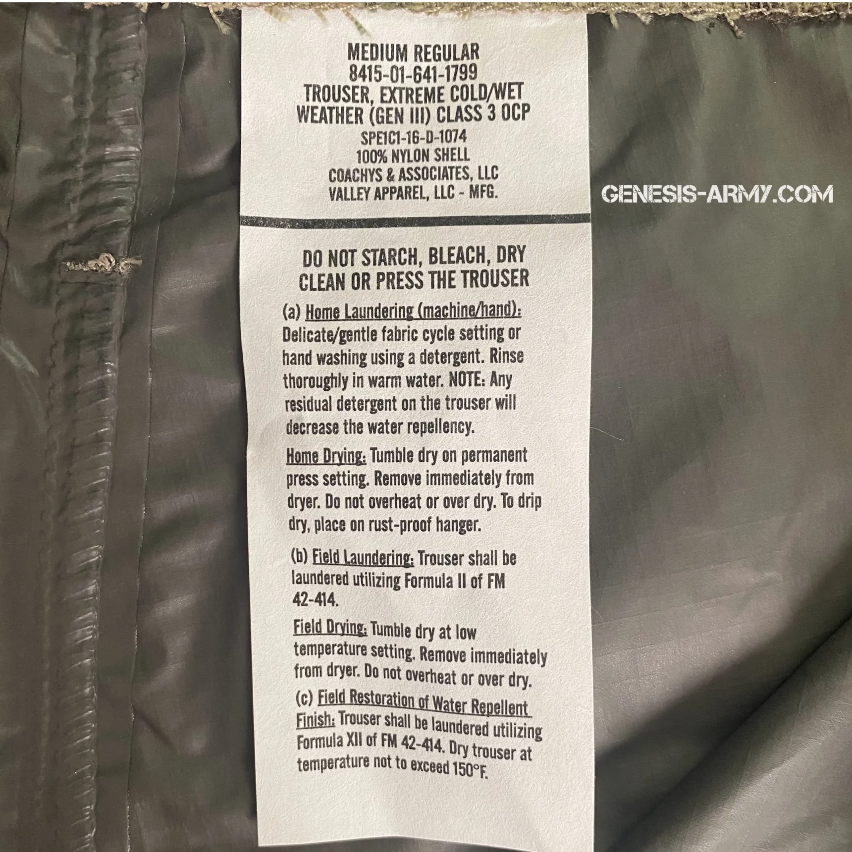 Trousers ECWCS Level 6 OCP